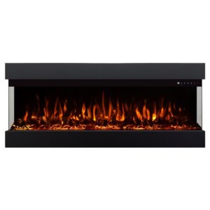 elektrische inbouw sfeerhaard met verwarming